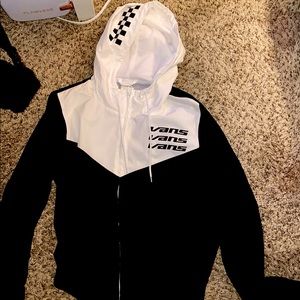 Vans wind breaker.